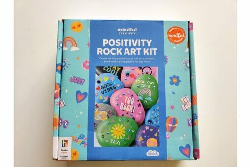 Positivity Rock Art Kit Mindful Creativity 9354537007867 real pics (2)