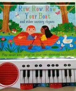 Row, Row, Row Your Boat and Other Nursery Rhymes Keyboard Musical book 9781839233784 cover