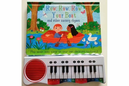 Row Row Row Your Boat and Other Nursery Rhymes Keyboard Musical book 9781839233784 cover