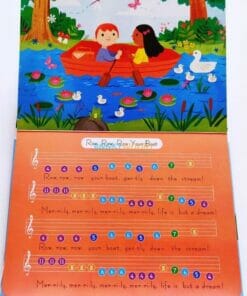 Row, Row, Row Your Boat and Other Nursery Rhymes Keyboard Musical book 9781839233784 inside (4)