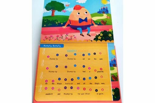 Smart Kids Humpty Dumpty and Other Songs Keyboard Musical book 9781786909251 inside more (3)