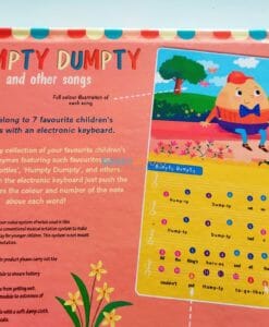 Smart Kids Humpty Dumpty and Other Songs Keyboard Musical book 9781786909251 inside more (4)