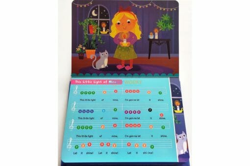 Smart Kids Itsy Bitsy Spider and Other Songs Keyboard Musical book 9781786909268 inside 5