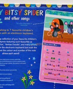 Smart Kids Itsy Bitsy Spider and Other Songs Keyboard Musical book 9781786909268 inside (8)