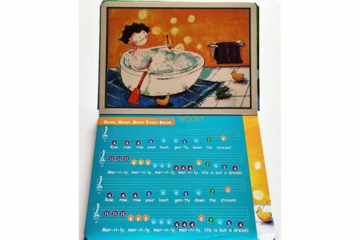 Smart Kids The Wheels on the Bus and Other Songs Keyboard Musical book 9781786909299 inside (1)