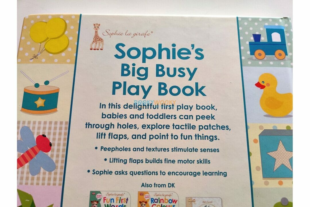 Sophie la girafe Fun First Words Sticker Book
