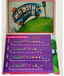 The Wheels on the Bus and Other Play Along Songs Keyboard Musical book 9780755497003 inside (2)