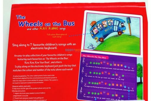 The Wheels on the Bus and Other Play Along Songs Keyboard Musical book 9780755497003 inside 7