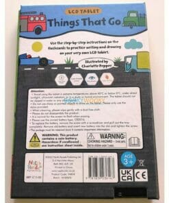 Things That Go LCD Tablet with Flashcards Pack 9781839236167 inside (8)