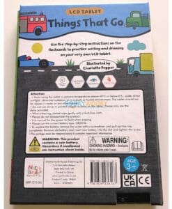 Things That Go LCD Tablet with Flashcards Pack 9781839236167 inside (8)