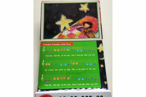 Twinkle Twinkle and Other Play Along Nursery Rhymes Keyboard Musical book 5792226497010 inside 1