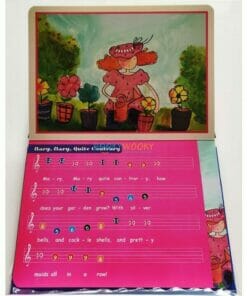 Twinkle, Twinkle and Other Play Along Nursery Rhymes Keyboard Musical book 5792226497010 inside (3)