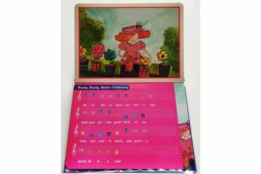Twinkle Twinkle and Other Play Along Nursery Rhymes Keyboard Musical book 5792226497010 inside 3