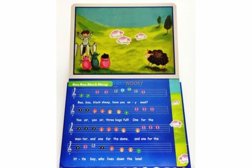 Twinkle Twinkle and Other Play Along Nursery Rhymes Keyboard Musical book 5792226497010 inside 6