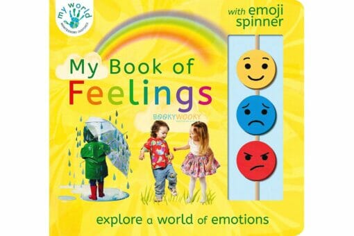 My Book of Feelings with Emoji Spinner 9781838910211 cover