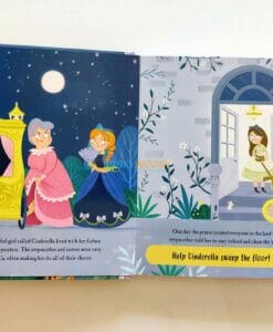 Cinderella A Story Sound Book with buttons on page 9781839236891 3