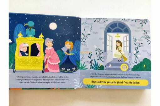 Cinderella A Story Sound Book with buttons on page 9781839236891 3