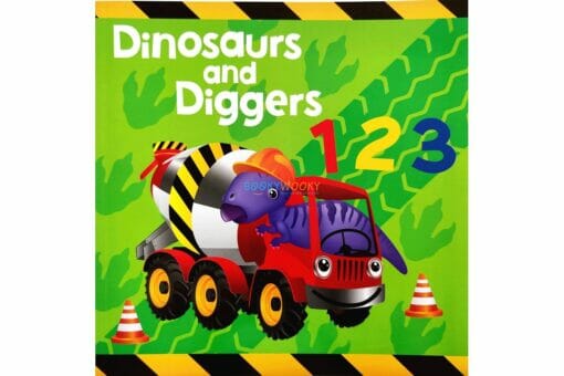 Dinosaurs and Diggers 123