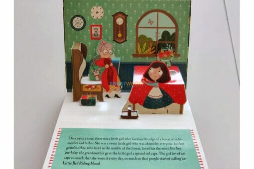 Little Red Riding Hood Fairy Tale Pop-up Book
