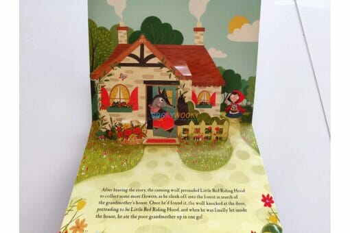Little Red Riding Hood Fairy Tale Pop-up Book
