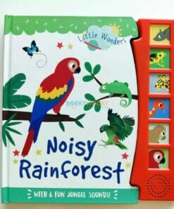 Noisy Rainforest Sound book Little Wonders