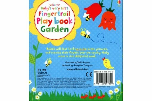 Babys Very First Fingertrails Play Book Garden 9781409597094