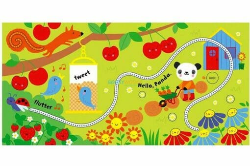 Baby's Very First Fingertrails Play Book Garden 9781409597094