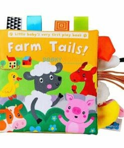 Farm Tails Cloth Book - Babys Very First Funny Tails Books