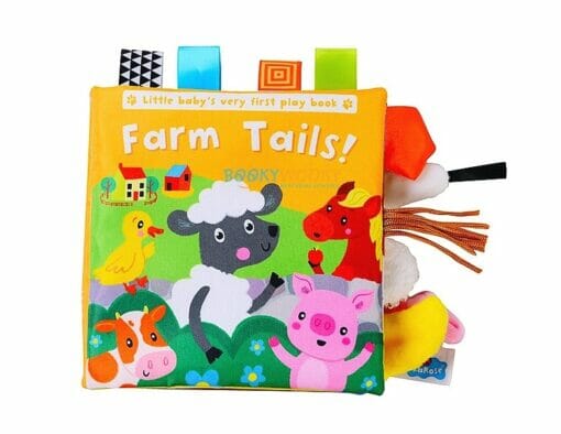 Farm Tails Cloth Book Babys Very First Funny Tails Books