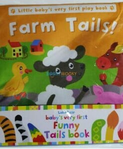 Farm Tails Cloth Book - Babys Very First Funny Tails Books