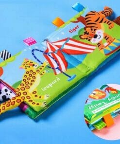 Jungly Tails Cloth Book - Babys Very First Funny Tails Books
