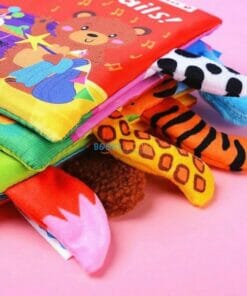 Jungly Tails Cloth Book - Babys Very First Funny Tails Books