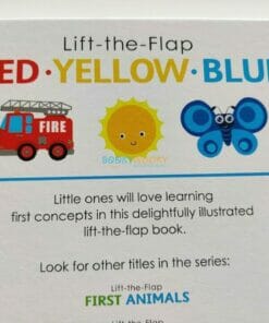 Lift the Flap Red Yellow Blue 9781648330889