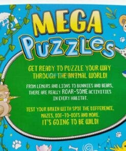 Mega Puzzles Animals 9781787726932
