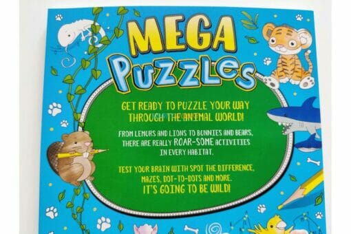 Mega Puzzles Animals 9781787726932