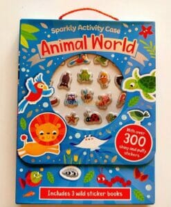 Sparkly Activity Case Animal World 9781787725294