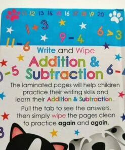 Write and Wipe Pull the Tab Addition & Subtraction