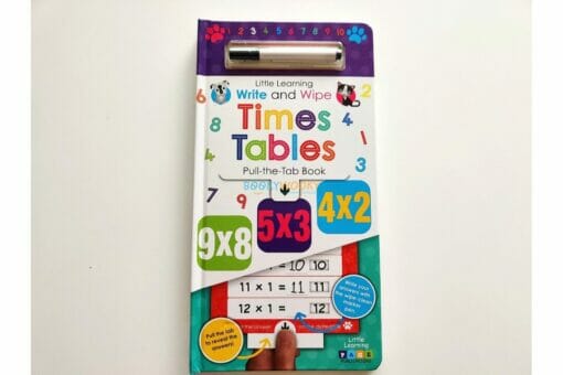 Write and Wipe Pull the Tab Times Tables