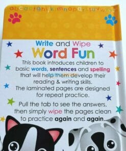 Write and Wipe Pull the Tab Word Fun