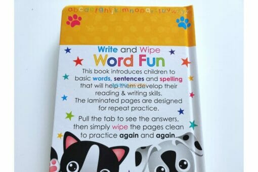 Write and Wipe Pull the Tab Word Fun