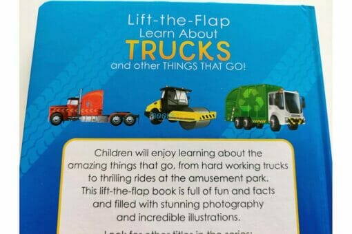 Learn About Trucks Lift the Flap 9781648333606