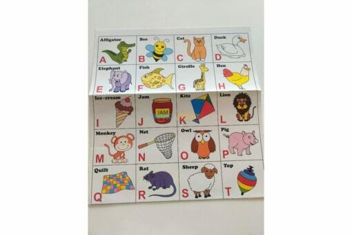 Alphabet and Patterns Worksheets with sticker