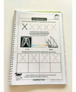 Alphabet and Patterns Worksheets with sticker