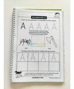 Alphabet and Patterns Worksheets with sticker