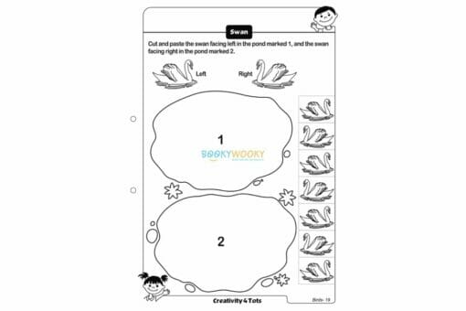 Birds Worksheets with Craft Material