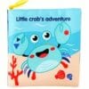 Little crab's adventure Cloth Books 11x11cm