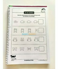 Cursive Writing Worksheets with Craft Material 1