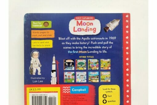 First Explorers Moon Landing 9781529003819