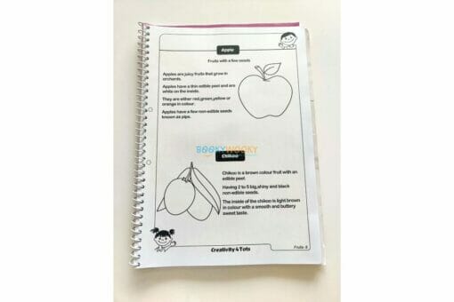 Fruits Worksheets with Craft Material