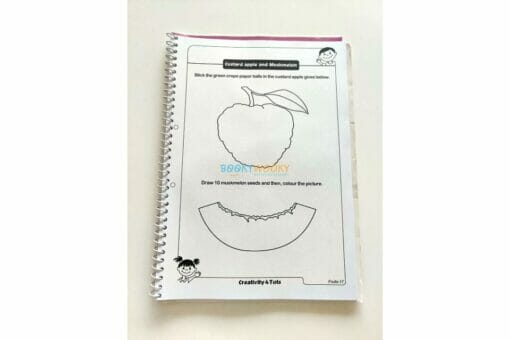 Fruits Worksheets with Craft Material